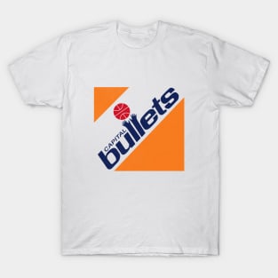 Defunct Capital Bullets Basketball 1973 T-Shirt
